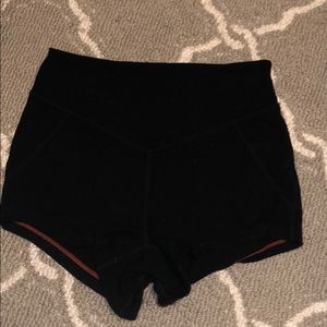 Free people yoga shorts